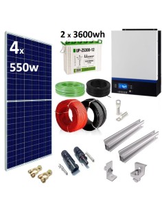 Kit Solar Aislada 3000w 24V...