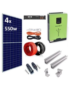 Kit Solar Aislada 5000W 48V...
