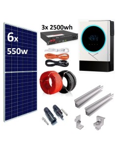 Kit Solar Aislada 5600W 48V...