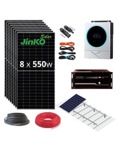 Kit Solar Aislada Litio...