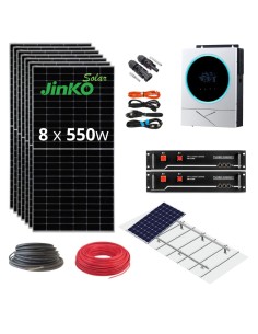 Kit Solar Aislada Litio...