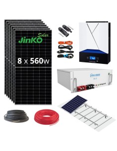 Kit Solar Aislada 5000w 48V...